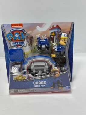 PAW Patrol Big Truck Pups Chase Hero Pup Toy Set